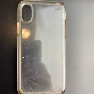 Clear Spec IPhone X & X’S Case